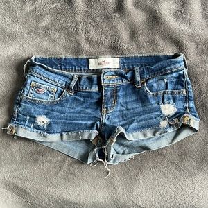 Hollister Denim Short Shorts